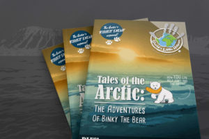 A fan of three World's Little Helpers magazine design